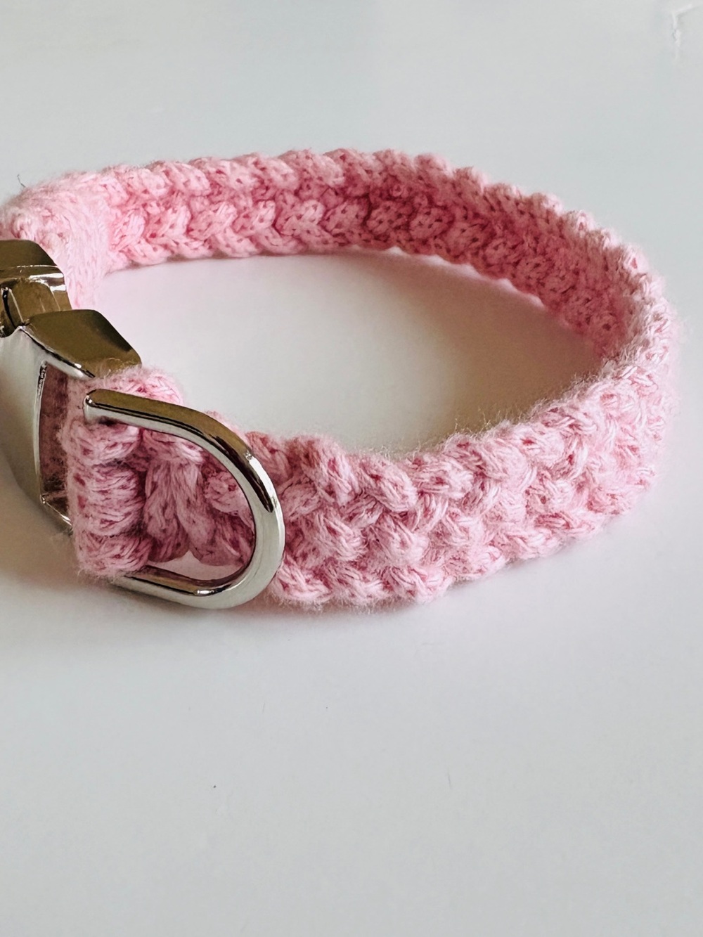 Pink Dog Collar - Small 11”